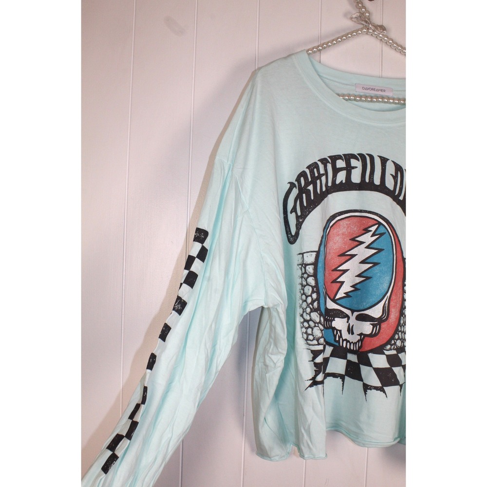Daydreamer Free People Women's Long Sleeve Graphic Grateful Dead T Shirt Size 2X - Picture 4 of 9